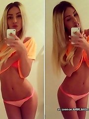 Amateur stunners camwhoring for their BFs