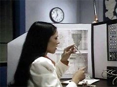 Seventies office sex action