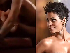 Halle Berry checks herself out pounding