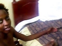 Horny Ebony African Assistant Fucks Coworker