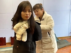 2 Chinese Girls Tried Bondage