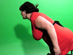 BBW gives tit-job then stretches legs for cheating sex