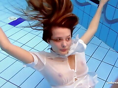 Underwater swimming pool honey Zuzanna