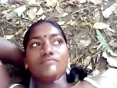 Tamil hot aunty outdoor tits pressed and fingered 