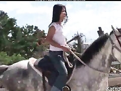 Topless Japanese Teen Riding A Horse asian cumshots asian swallow japanese asian