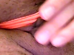 Rubbing and fucking her Tight pussy