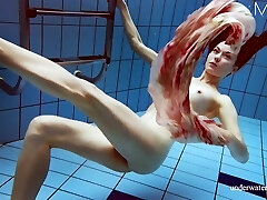 Fabulous Italian chick Martina underwater Fabulous Italian chick Martina underwater