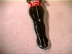 bound and gagged in latex bound and gagged in latex