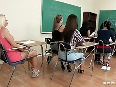 Big Tits at School: Training Mr. Sins Big Tits at School: Training Mr. Sins