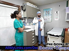 Nurses Get Naked & Examine Each Other While Doctor Tampa Witnesses! "Which Nurse Goes 1st?" From Physician-TampaCom
