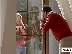 the pervert old dude and the shy teen girl the pervert old dude and the shy teen girl