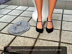 MILFY CITY - Hump scene #20 Fucking in the toilet - 3d game