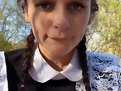 Teen After School Agreed To Have Fuckfest In The Bushes Teen After School Agreed To Have Fuckfest In The Bushes