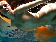 Edwige trampy teen underwater
