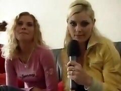 Audition Amateure vor der Kamera.