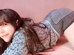 Cute young gal shows her body and masturbate - Hana Lily