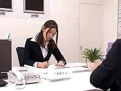 Amazing Chinese model Maomi Nagasawa, Yuria Sonoda, Meisa Asagiri in Best Office, Hairy JAV clip
