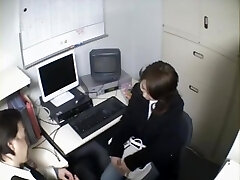 Smoking hot Jap secretary sucks in hidden cam blowjob video