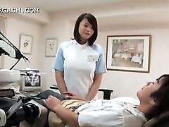 Asian doctor seduced into red-hot sex by horny patient