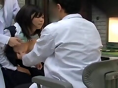Japan school breast exam gyno medic
