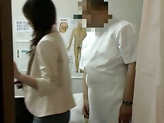 Japanese groped and required to stretched nub on spy cam