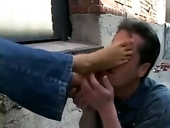 Chinese Public Foot Domination