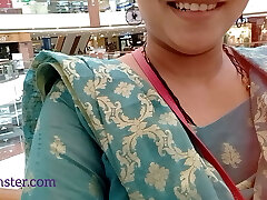 Sangeeta Goes To A Mall Unisex Toilet And Gets Mischievous While Pissing And Farting (Telugu Audio) 