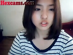 Super-cute Korean Girl On Webcam