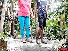 Village Girlfriend Sex With Her Boyfriend in Red T-shart in Outdoor ( Official Flick By Villagesex91)
