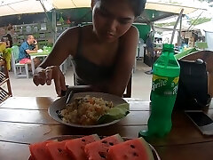 Thai teenie fucked after the date