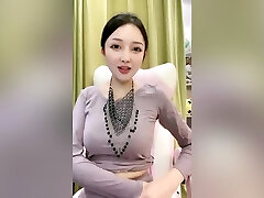 chinese amateur solo gal masturbating, homemade