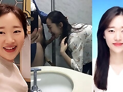 Yi Yuna Blowjob In A Public Restroom