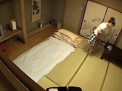Irresistible Japanese bimbo banged in voyeur massage video