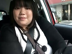 This fat Japanese bi-atch loves to eat for sure and she loves the dick