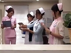 Insatiable Japanese Nurse Puts Her Lips And Hands To Work On A