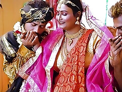 Desi queen BBW Sucharita Full foursome Swayambar hardcore erotic Night Group sex gangbang Utter Movie ( Hindi Audio )
