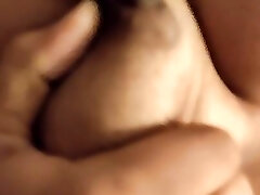 Real indian Desi girls self masterbating beautiful boobs press hard and fingering in vag in Summer