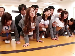 JAV huge group hump office party in HD with Subtitles