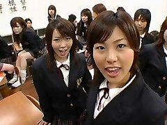 Ultra-kinky Japanese girl in Best Group Sex, POV JAV video