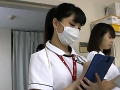 मज़ा आ रहा है के साथ जापानी, नर्स के साथ