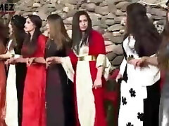 Kurdish dance of fabulous Kurdish women in Kurdish clothes