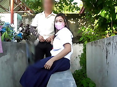 Pinay Student and Pinoy Teacher sex in public cemetery