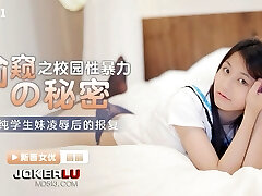 XK8131 - Fucked My Hot College Girl - Asian School Girl Hardcore On The Hotel Bed