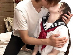 Amateur Schoolgirl Creampie (Revised) Lovable Schxxlgirl Uniform Raw Internal Ejaculation - Fuck Corona during Summer Vaca!