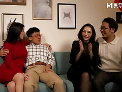 Exchange the mature slut wife and have sex with her fuck her big funbags and wet vagina