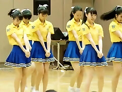 Chinese Cheerleader Miniskirt Upskirt