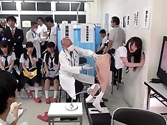 (Misaka Ria) Shame Fresh College Girl Growth Health Check (Misaka Ria) EditReUploa