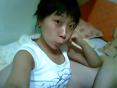 Korean Non-Pro GF Cute Face Constricted Wazoo Clean Chocolate Hole Muff