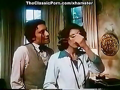 Kay Parker, John Leslie in vintage gonzo pinch with great sex