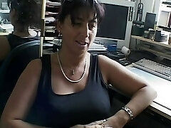 Business lady gets plowed for taking the wrong parking spot